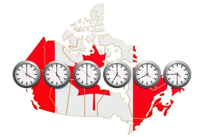 Ottawa thuộc múi giờ chuẩn Eastern Standard Time