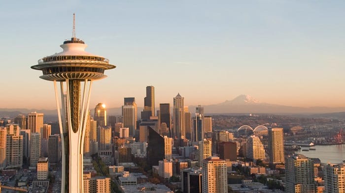 Seattle nằm tại bang Washington, sử dụng múi giờ Thái Bình Dương