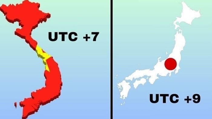 Giờ Tokyo luôn nhanh hơn thời gian ở Việt Nam là 2 tiếng