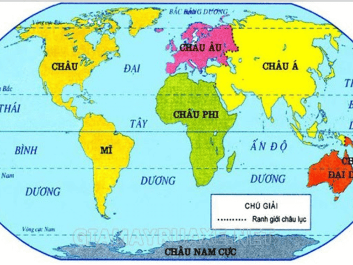Giải đáp Châu Mỹ không tiếp giáp với đại dương nào