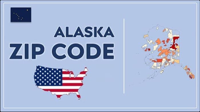 Các vùng chính của Alaska qua mã Zip Code